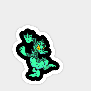 DONALD FROM THE BLACK LAGOON Sticker